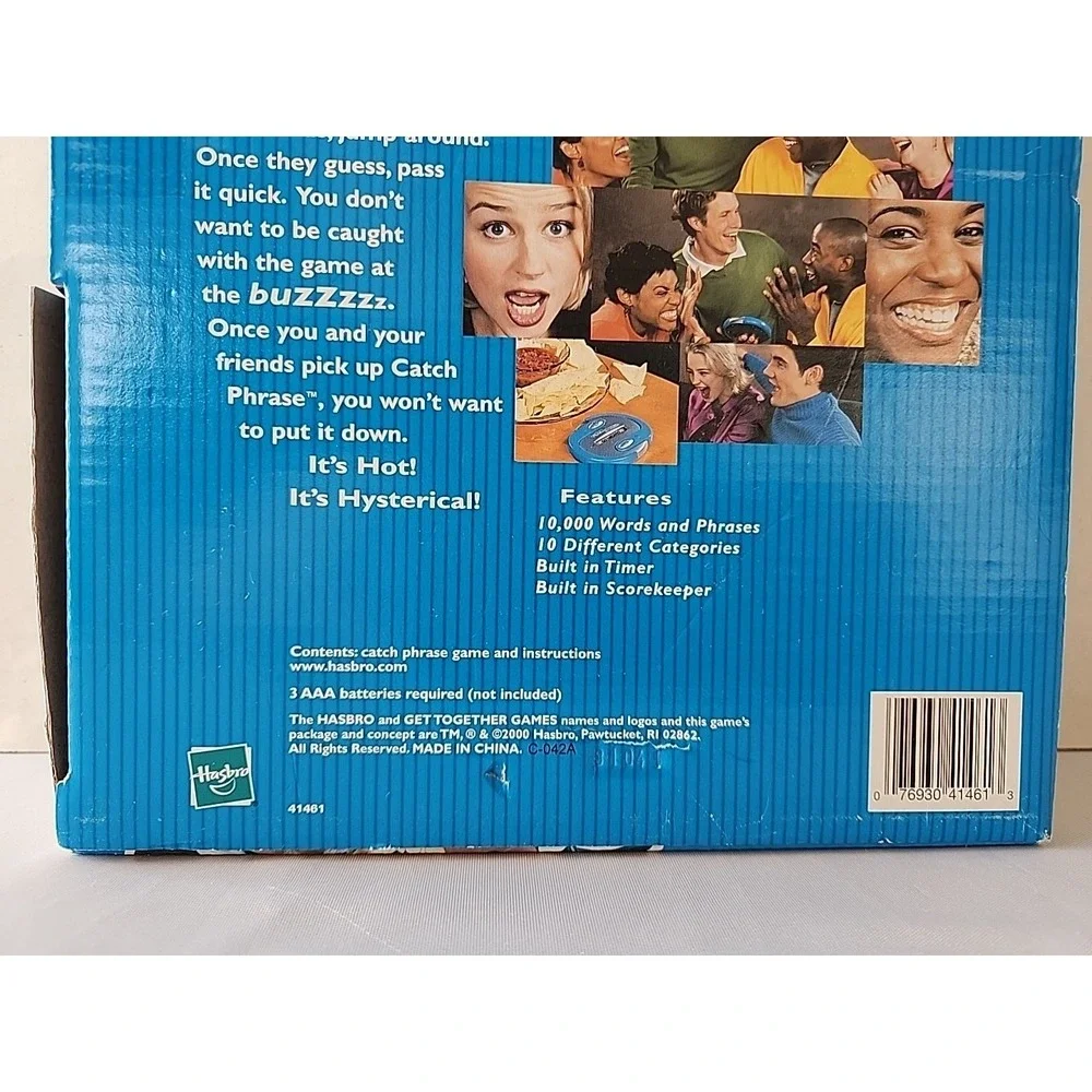 VTG Hasbro Catch Phrase 1st Edition Y2K Electronic Handheld Game 2000 Adult NEW